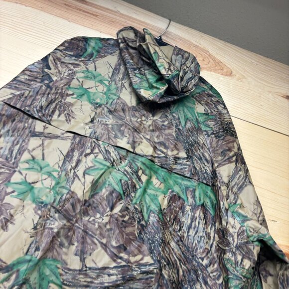 Vintage Realtree Rain Jacket Mens XXL Brown Camo Camouflage Waterproof - Picture 9 of 10
